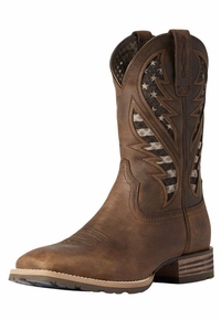 Ariat Mens Hybrid VentTEK Western Boot 10038340 SAVE $21 CLEARANCE