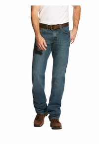 Ariat Mens Rebar M4 Relaxed DuraStretch Basic Boot Cut Jean 10016221
