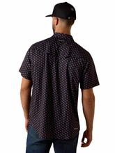 Ariat Mens Printed Western Fitted Snap Shirt 10073422