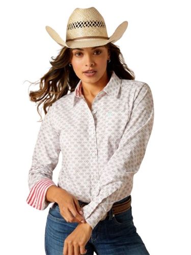 Ariat Womens Kirby Stretch Shirt Izel Print 10051330 CLEARANCE