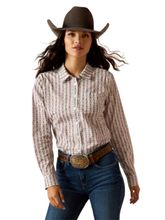 Ariat Womens Kirby Stretch Shirt Winsome Geo Print 10052793 CLEARANCE