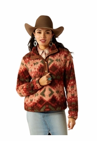 Ariat Womens Berber Snap Front Sweatshirt 10053942 ZDS