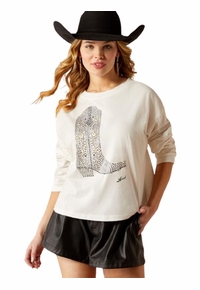 Ariat Womens Meant for Walking T-Shirt 10053925 CLEARANCE