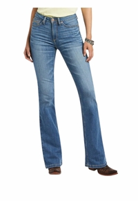 Ariat Womens R.E.A.L. High Rise Daniela Boot Cut Jeans 10039602 ZDS