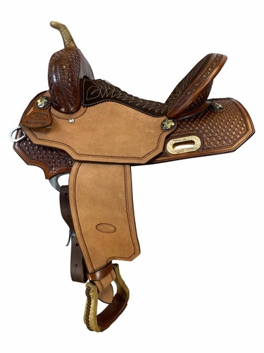 Billy Cook 9 High Half Breed Barrel Saddle 1807