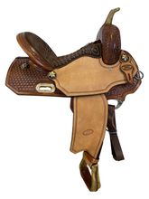 14.5" Billy Cook 9 High Half Breed Barrel Saddle 1807 SAVE $275 CLEARANCE
