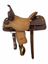 14" - 17" Billy Cook 1/2 Breed Cutting Saddle 4004