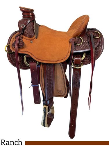 15.5in Billy Cook Cliff Wade Ranch Saddle 2488 SAVE $450 CLEARANCE