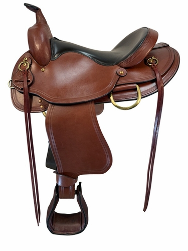 SOLD 2026/09/09d 15.5" Big Horn Arabian Trail Saddle A00900 CLEARANCE