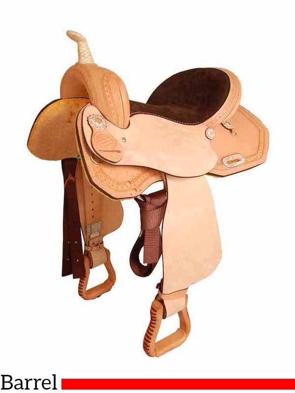 14" to 17" Big Horn Barrel Saddle 563