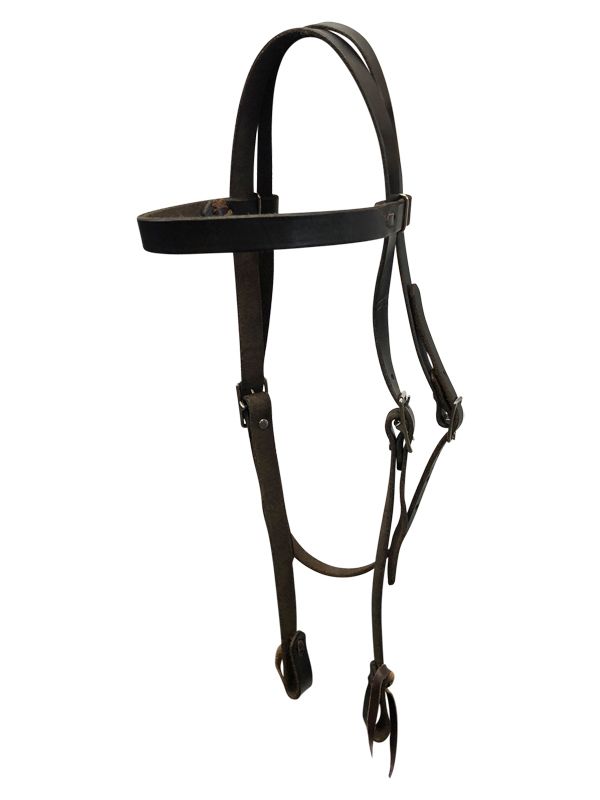 Big Horn Smooth Headstall 3571