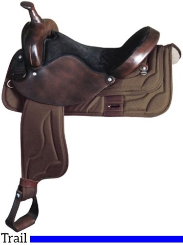 Big Horn Synthetic Saddle A00168