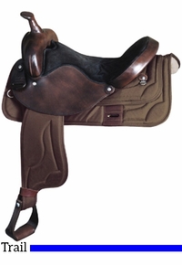 Big Horn Synthetic Saddle A00168