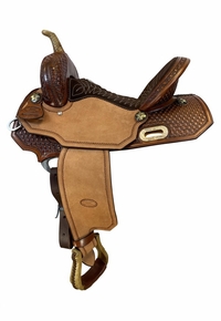 Billy Cook 9 High Half Breed Barrel Saddle 1807