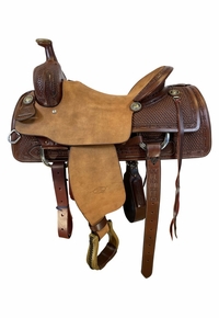 Billy Cook Basket Ranch Cutter Saddle 8965