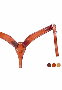 Billy Cook Basket Stamped Roper Breast Strap 12-911