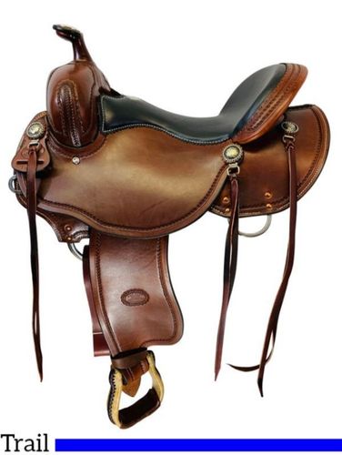 15" to 17" Billy Cook Low Profile BW Trail Saddle 1990
