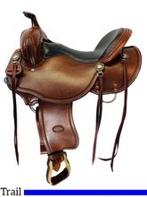 15.5in Billy Cook Low Profile BW Trail Saddle 1990 SAVE $267 CLEARANCE