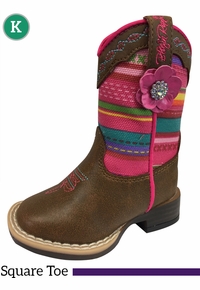 Kid's Ariat Plum Tombstone Boots 10015390