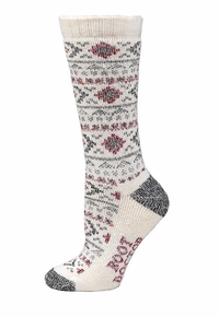 Boot Doctor Ladies Merino Southwest White Socks 0410205-M ZDS