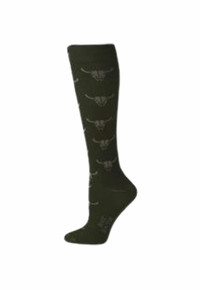 Boot Doctor Ladies OTC Bull Skull Brown 0417802