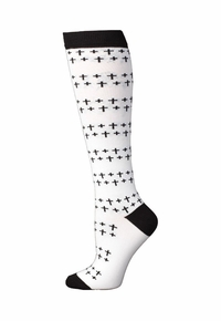 Boot Doctor Womens Crosses Over The Calf Socks 0422605