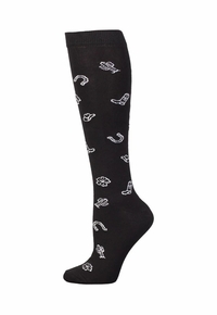 Boot Doctor Womens Shamrock Over The Calf Socks 0422401