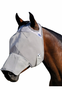 Cashel Crusader Premium Fly Mask Long Nose Without Ears CFML