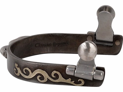 Classic Equine Scroll Bumper Spurs SPURBSCROLL