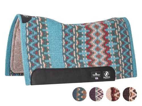 Classic Equine Zone Blanket Top Saddle Pad 3/4in Felt ZBT32
