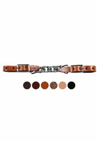 Chin Strap / Leather Curb by Circle Y 0551
