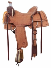 15" to 17" Circle Y Bandera Ranch Roper Saddle 2129