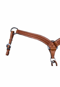 Circle Y 2" Shaped Walnut Grove Border Breast Collar 1157-23