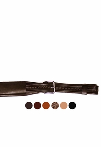 Circle Y 3" Shell Tooled Flank Cinch 0803-20
