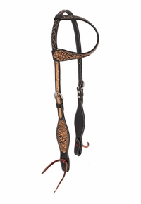 Circle Y Blooming Wild One Ear Headstall 1024-15-WV