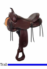 Circle Y Bluestem Trail Saddle 2611 w/Free Pad