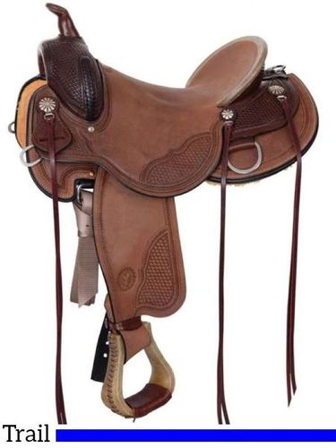 16" Circle Y Brazos Wood Trail Saddle 2612 SAVE $149 CLEARANCE