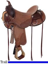 16" Circle Y Brazos Wood Trail Saddle 2612 SAVE $149 CLEARANCE