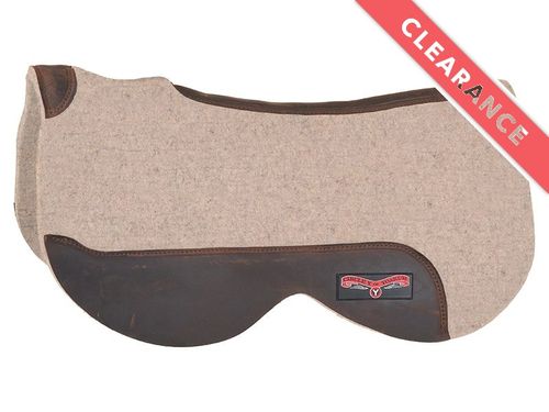 Circle Y Close Contact Wool Trail Pad 560-J5-K1W SAVE $17 TODAY CLEARANCE