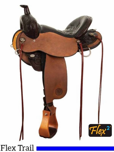16" Circle Y Creedmore Flex2 Trail Saddle 2384 SAVE $249 CLEARANCE