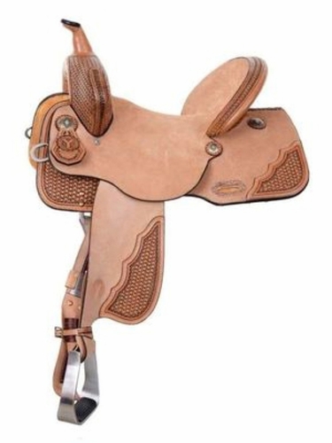 13inch Circle Y Dawson Barrel Saddle Wide Tree 2239