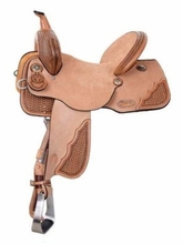 13inch Circle Y Dawson Barrel Saddle Wide Tree 2239