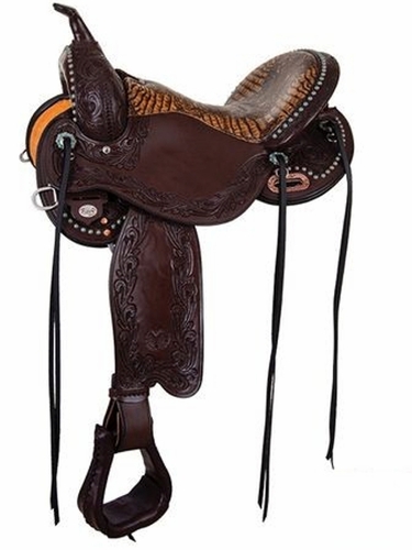 17" Circle Y Everglade Flex2 Trail Saddle 1681 ZDS