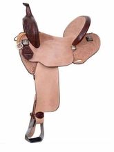 Circle Y Great Oak Barrel Saddle 2234