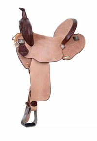 Circle Y Great Oak Barrel Saddle 2234