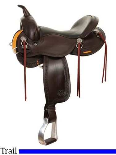 16in Circle Y Green Valley Trail Saddle 2613 w/Free Pad CLEARANCE