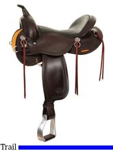 16in Circle Y Green Valley Trail Saddle 2613 w/Free Pad CLEARANCE