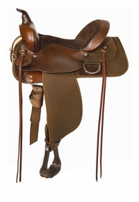 Circle Y High Horse Lockhart Cordura Trail Saddle 6910