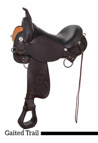 Circle Y High Horse Round Rock Gaited Trail Saddle 6870
