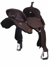 15.5" Circle Y JBN Barrel Saddle 3914 SAVE $150 CLEARANCE